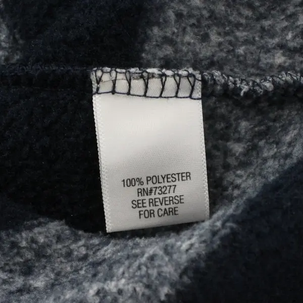 Croft & Barrow Women's XL Blue Gray Striped Zip-Up Jacket