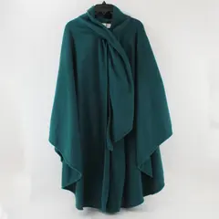 Katherine Bishop Women's Forest Green Fleece Shawl One Size