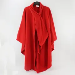 Katherine Bishop Women's Bright Red Fleece Shawl One Size