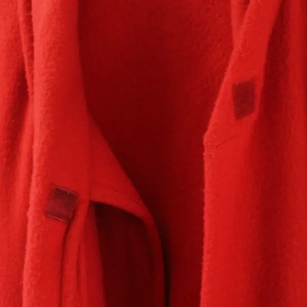 Katherine Bishop Women's Bright Red Fleece Shawl One Size