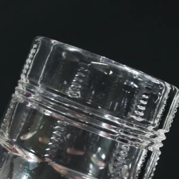 Vintage Clear Glass Toothpick Holder 2.25 Inch
