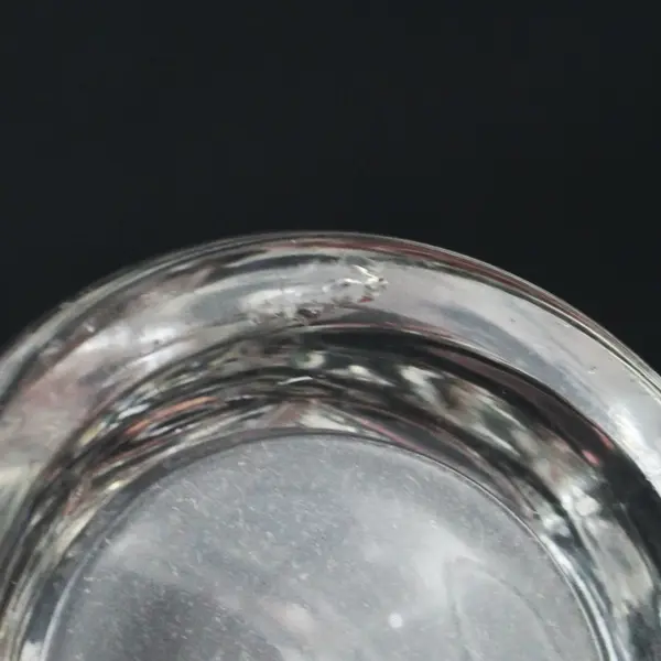 Vintage Clear Glass Toothpick Holder 2.25 Inch