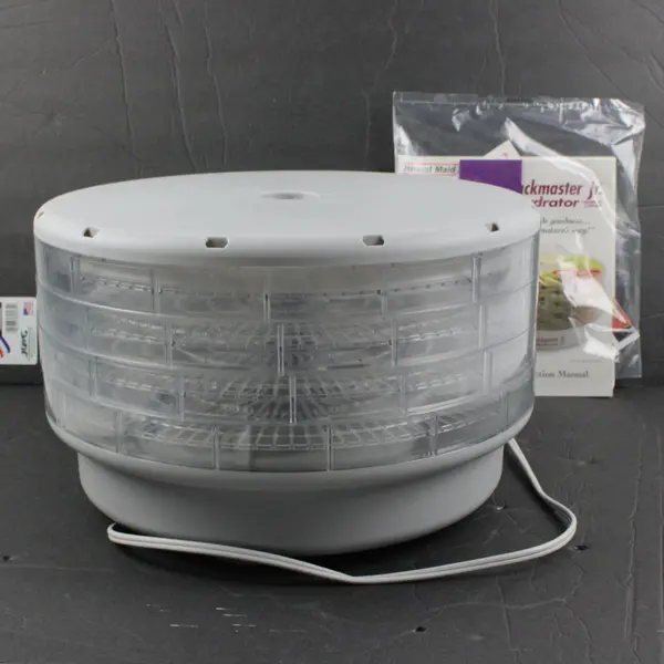 VTG 1994 American Harvest Snackmaster Jr Food Dehydrator Model FD-20 Untested