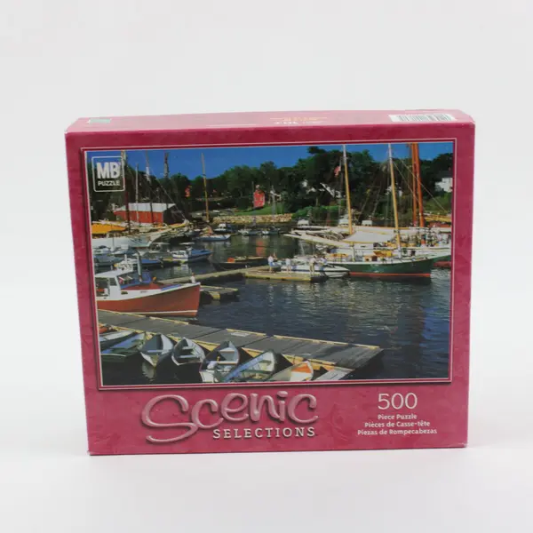 Milton Bradley Scenic Selections 500-Piece Jigsaw Puzzle 49180-12