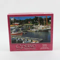 Milton Bradley Scenic Selections 500-Piece Jigsaw Puzzle 49180-12