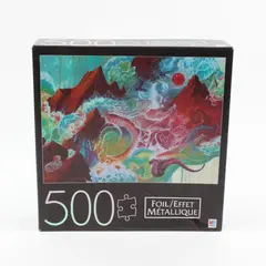 Milton Bradley Anthony Hurd 604646 500 Piece Foil Ocean Scene Jigsaw Puzzle