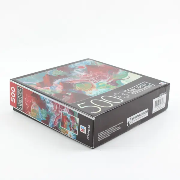 Milton Bradley Anthony Hurd 604646 500 Piece Foil Ocean Scene Jigsaw Puzzle