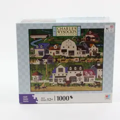 Milton Bradley Charles Wysocki Americana 1000 Piece Jigsaw Puzzle