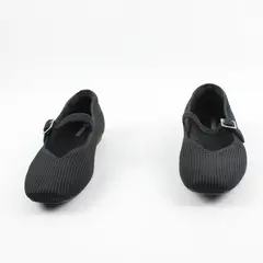 VIVAIA Margot Women's Square-Toe Mary Jane Ballet Flats Black Size 8