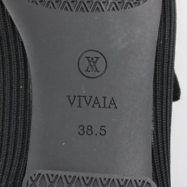 VIVAIA Margot Women's Square-Toe Mary Jane Ballet Flats Black Size 8