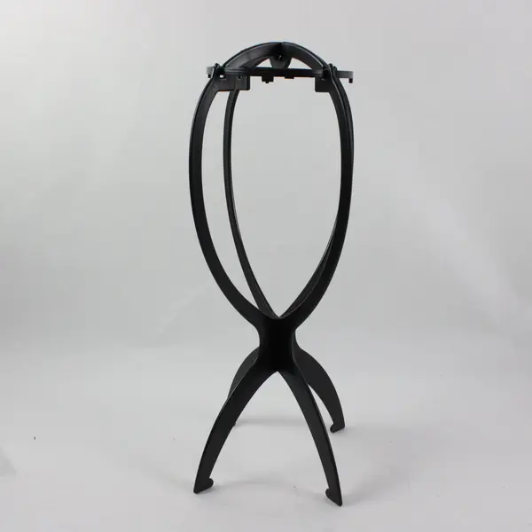 Lot of 2 Dreamlover Black Collapsible Wig Stands 14.2 Inch
