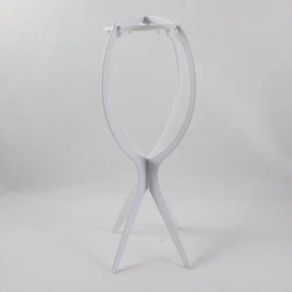 Lot of 3 Dreamlover 14.2in Black White Collapsible Wig Stands