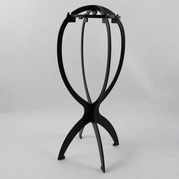 Lot of 3 Dreamlover 14.2in Black White Collapsible Wig Stands