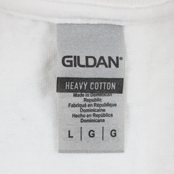 Gildan Mt. Hood Kiwanis Camp Men's Large White T-Shirt
