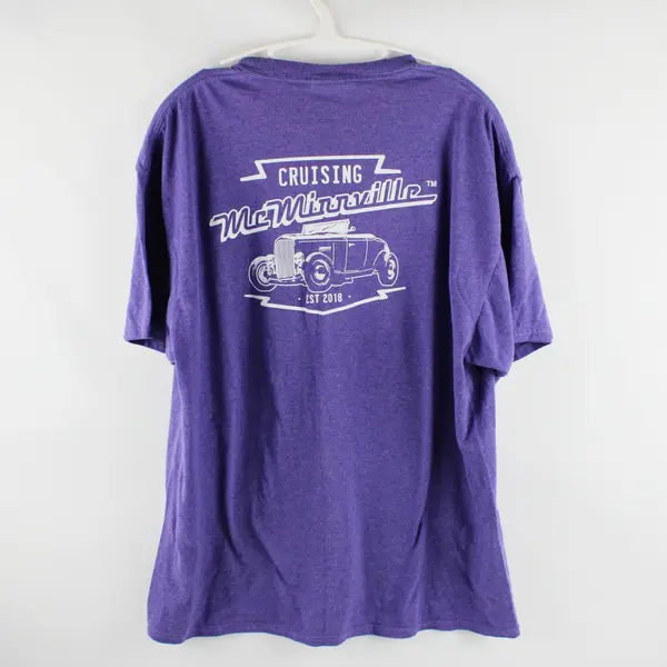 Port & Company McMinnville Cruising Purple T-Shirt Adult XL