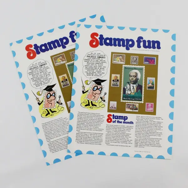 Lot of 2 Stamp Fun 1980 Newsletters For Stamp Collectors USPS