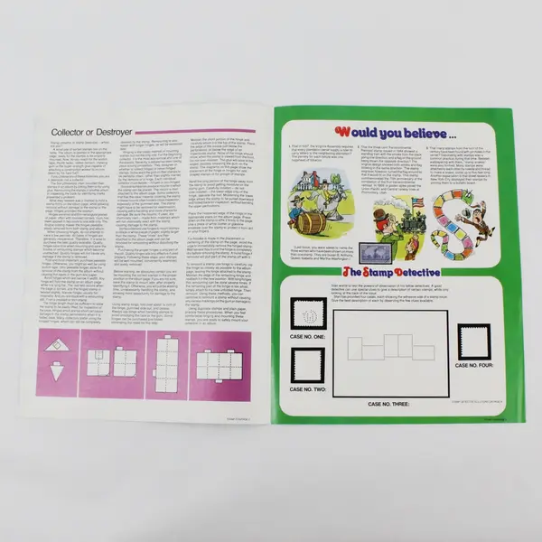 Lot of 2 Stamp Fun 1980 Newsletters For Stamp Collectors USPS