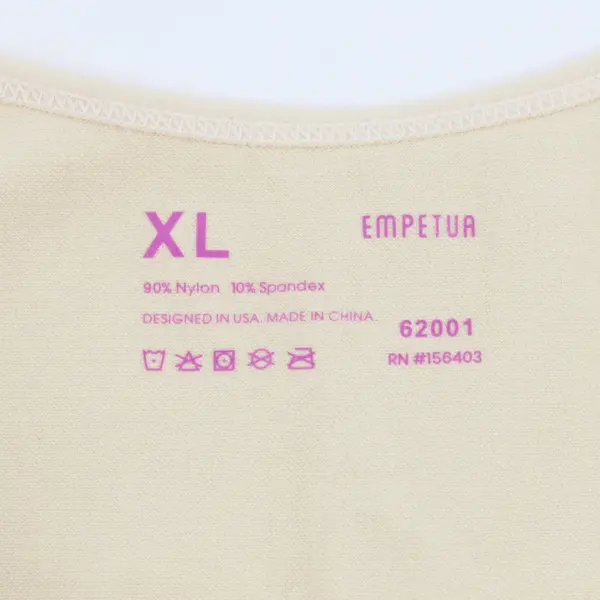 Shapermint Empetua 62001 Women's Beige Shapewear Camisole XL