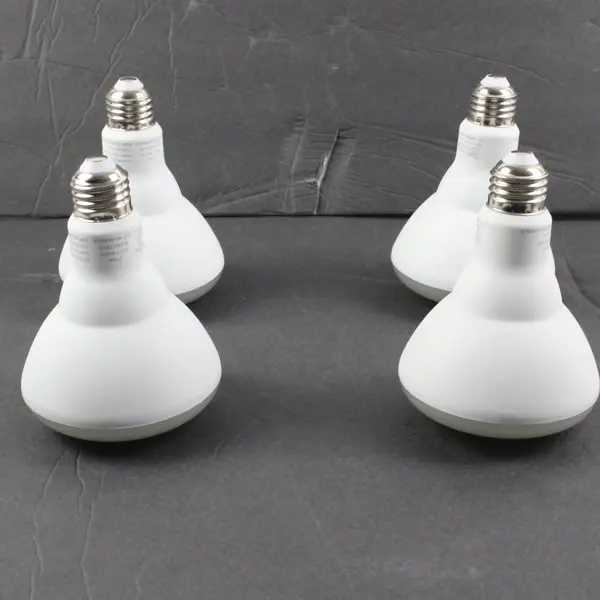 Lot of 4 Feit Electric BR30 LED Reflector Flood Light Bulbs
