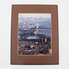 Bob Horsch South Side Chicago Skyline 8X10 Photograph Matted