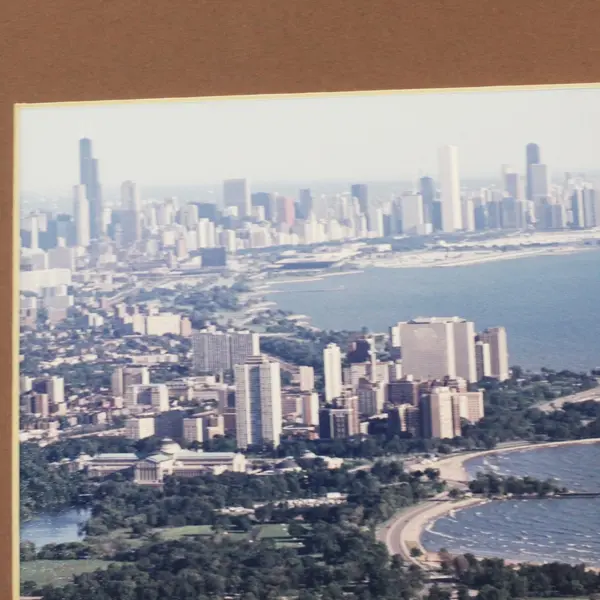 Bob Horsch South Side Chicago Skyline 8X10 Photograph Matted