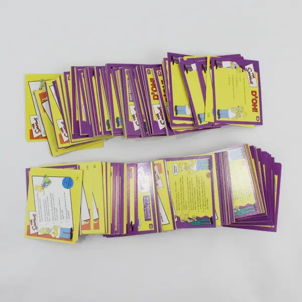 The Simpsons Ultimate Trivia Game in Metal/Tin Box Vintage 2001, #42999 complete