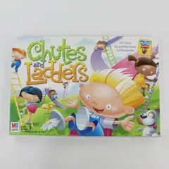 Hasbro Chutes and Ladders Board Game Preschool Ages 3+, #04555 complete 