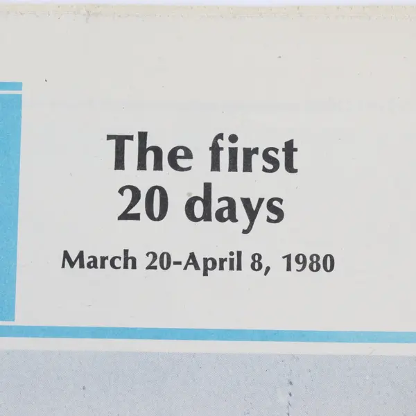 1980 Mt. St. Helens Diary 1st 20 Days Columbian Newspaper Vancouver Washington