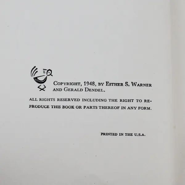 Vintage 1948 New Song In A Strange Land Esther Warner Hardcover Memoir