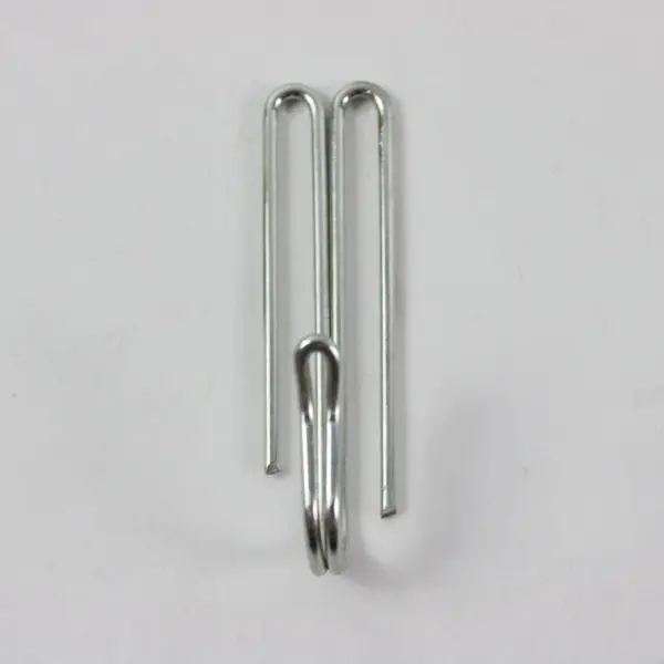 Lot of IKEA RIKTIG 402.122.03 Silver Curtain Hooks Drapery Hardware