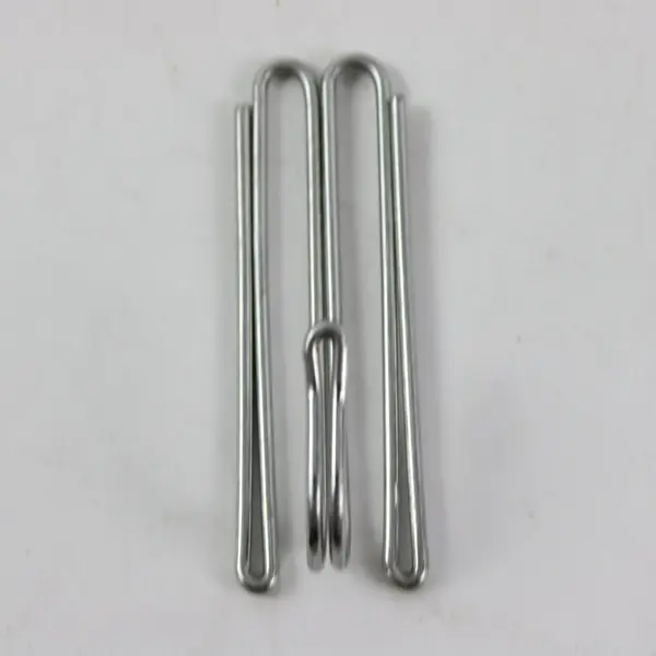 Lot of IKEA RIKTIG 402.122.03 Silver Curtain Hooks Drapery Hardware