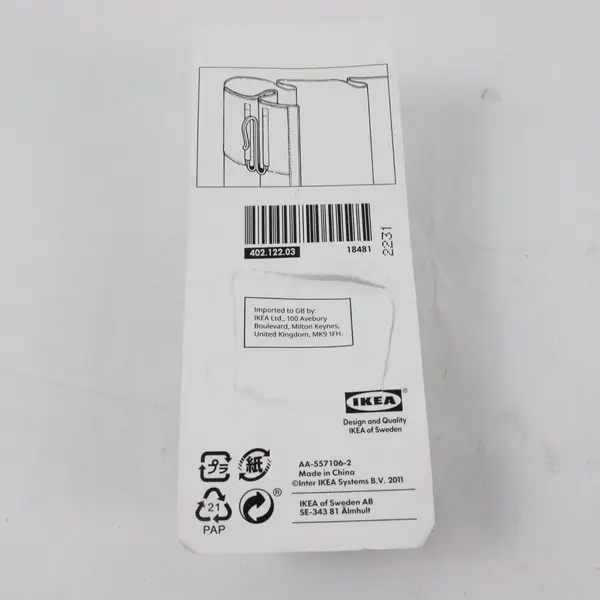 Lot of IKEA RIKTIG 402.122.03 Silver Curtain Hooks Drapery Hardware