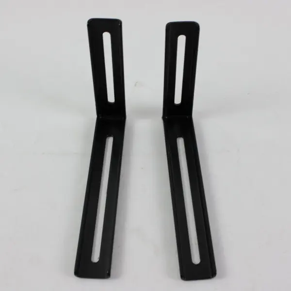 Lot of Assorted Black Curtain Rod Hardware Parts Replacement Repair