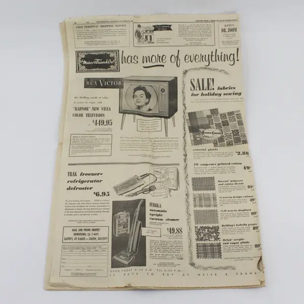 Vintage Oregonian JFK Assassination Newspaper November 23 1963