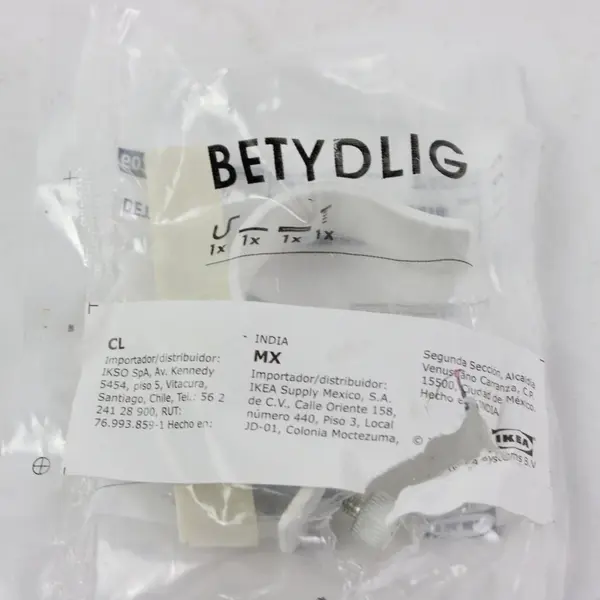 IKEA BETYDLIG RAFFIG Lot of Assorted Curtain Rod Replacement Parts