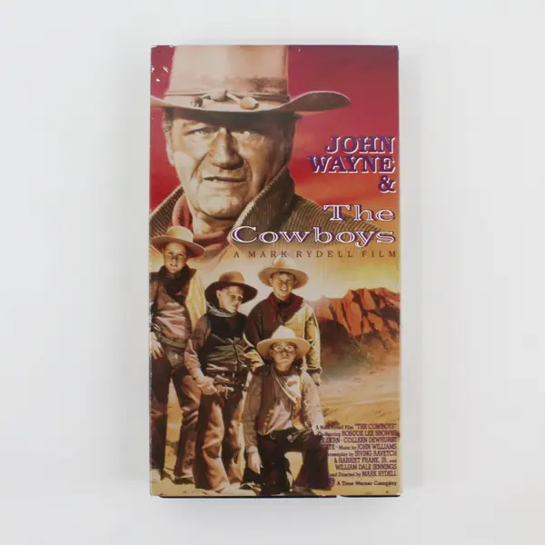 Vintage The Cowboys VHS Tape 1971 John Wayne, #11213 