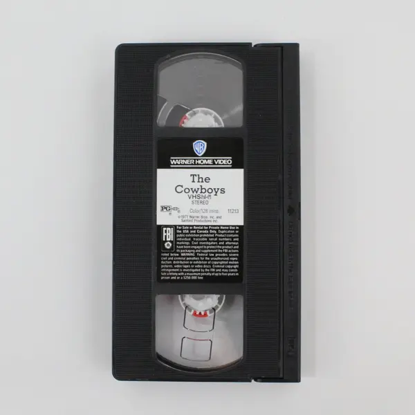 Vintage The Cowboys VHS Tape 1971 John Wayne, #11213 