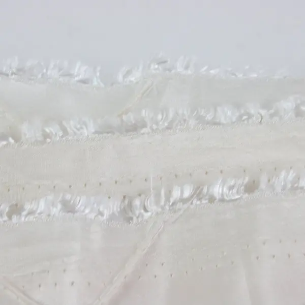 Off-White Ivory Diamond Pattern Fabric Piece