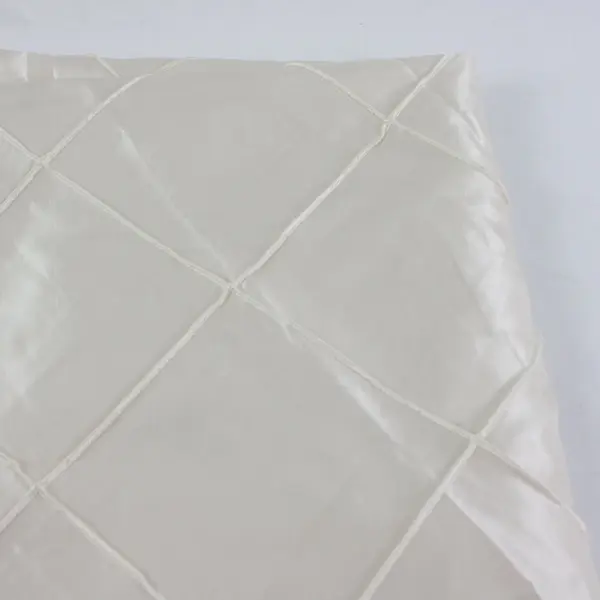 Off-White Ivory Diamond Pattern Fabric Piece