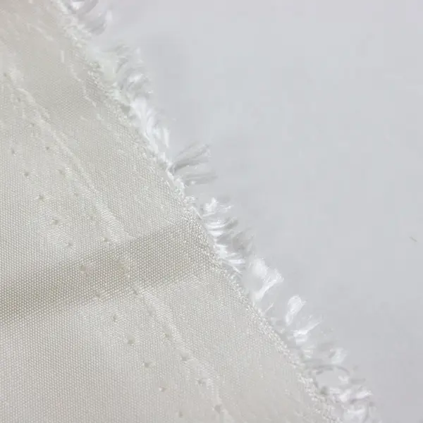 Off-White Ivory Diamond Pattern Fabric Piece