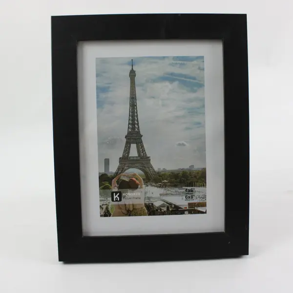 Hongkee Black 4x6 Picture Frame Wall or Desk Display
