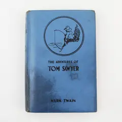 1922 Hardcover The Adventures of Tom Sawyer Mark Twain Harper & Brothers Good