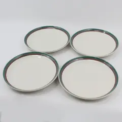 Set Of 4 Pfaltzgraff Juniper 10" Dinner Plates