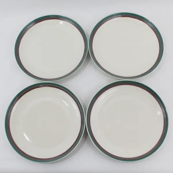 Set Of 4 Pfaltzgraff Juniper 10" Dinner Plates
