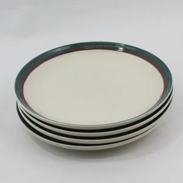 Set Of 4 Pfaltzgraff Juniper 10" Dinner Plates