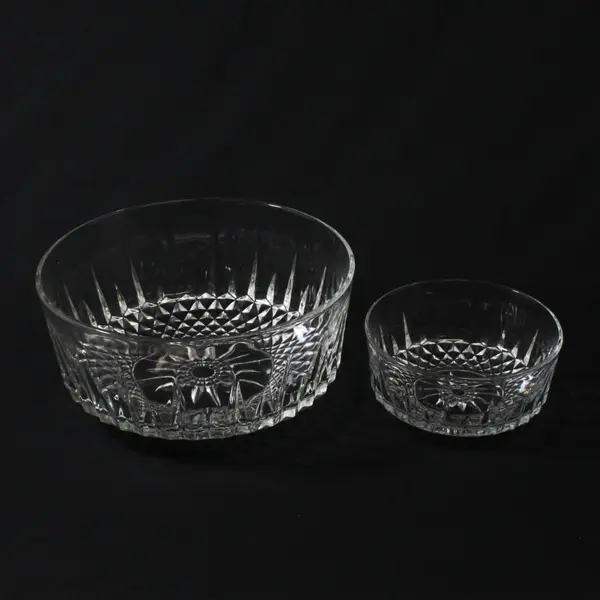 Arcoroc Diamont Salad Bowl And Individual Salad Bowl