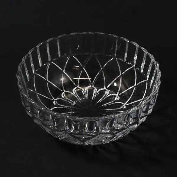 KIG Impressed Floral Pattern Candy Dish And Lid