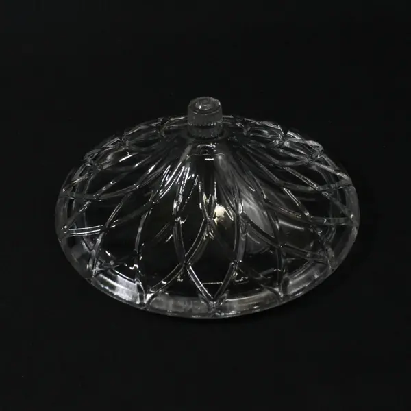 KIG Impressed Floral Pattern Candy Dish And Lid