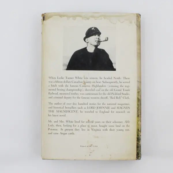 The Highland Hawk Leslie Turner White Vintage 1952 HC Book Club Edition DJ 