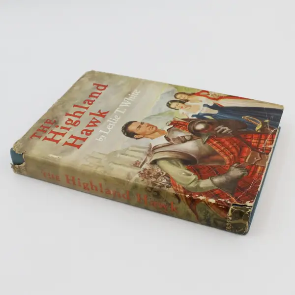 The Highland Hawk Leslie Turner White Vintage 1952 HC Book Club Edition DJ 